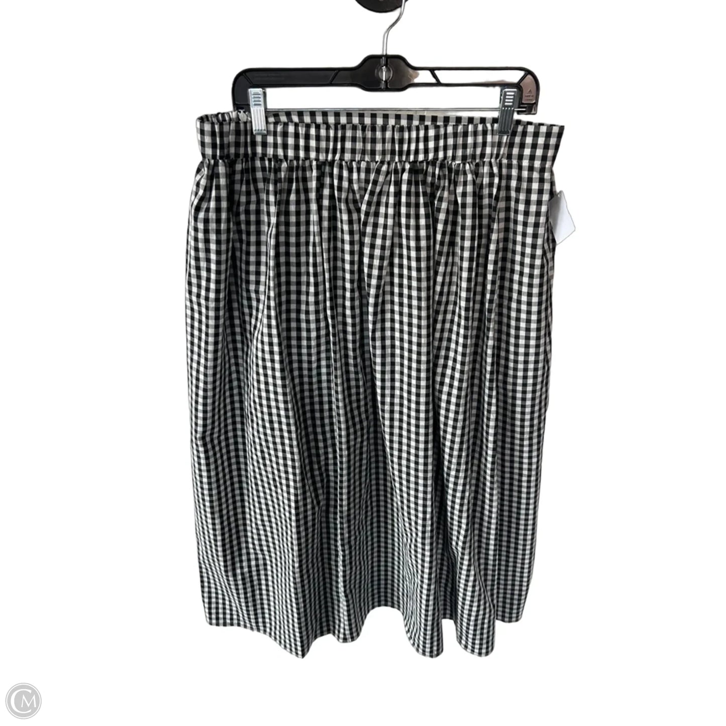 Skirt Maxi By Cme In Black & White, Size: Xl