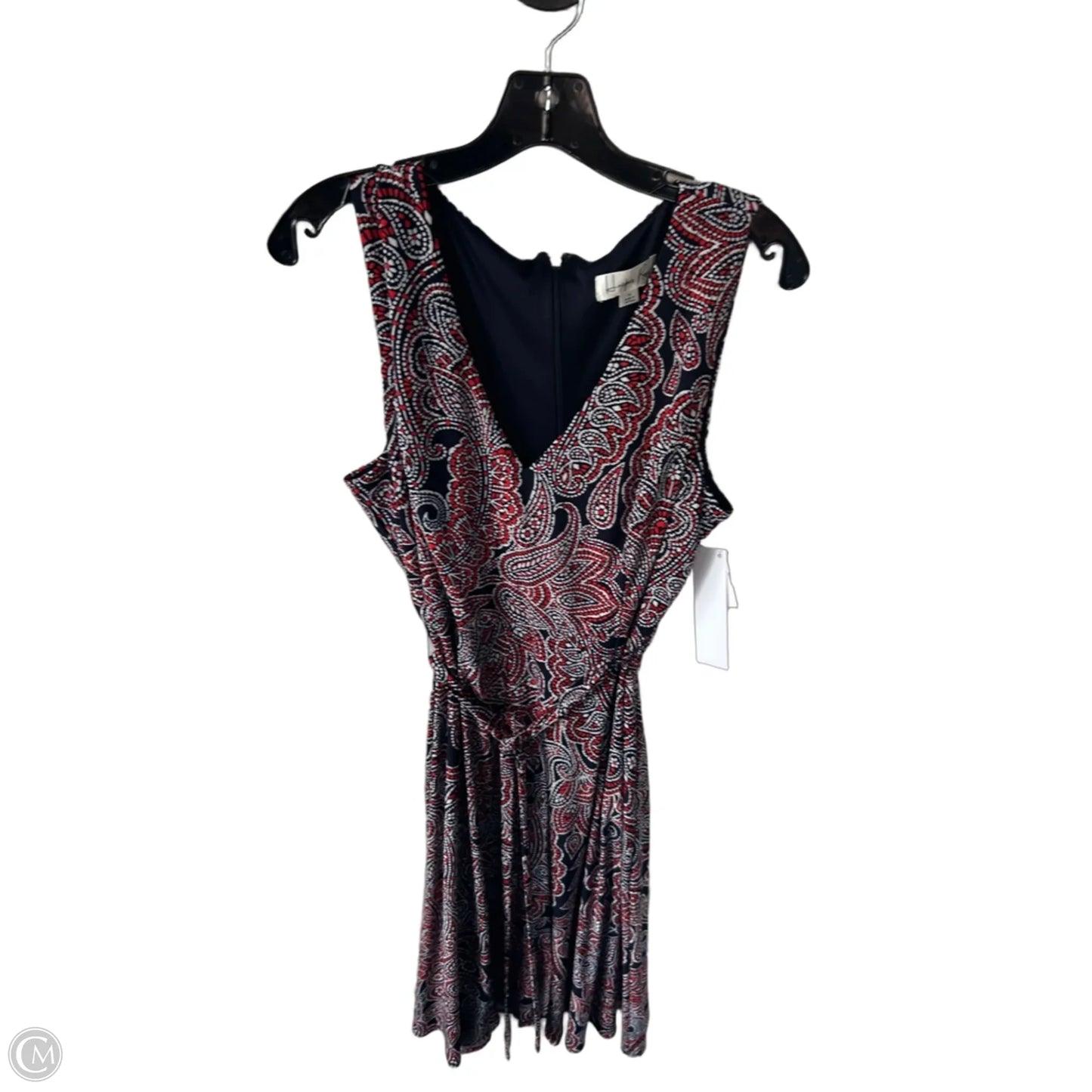 Dress Work By Clothes Mentor In Blue & Red & White, Size: L