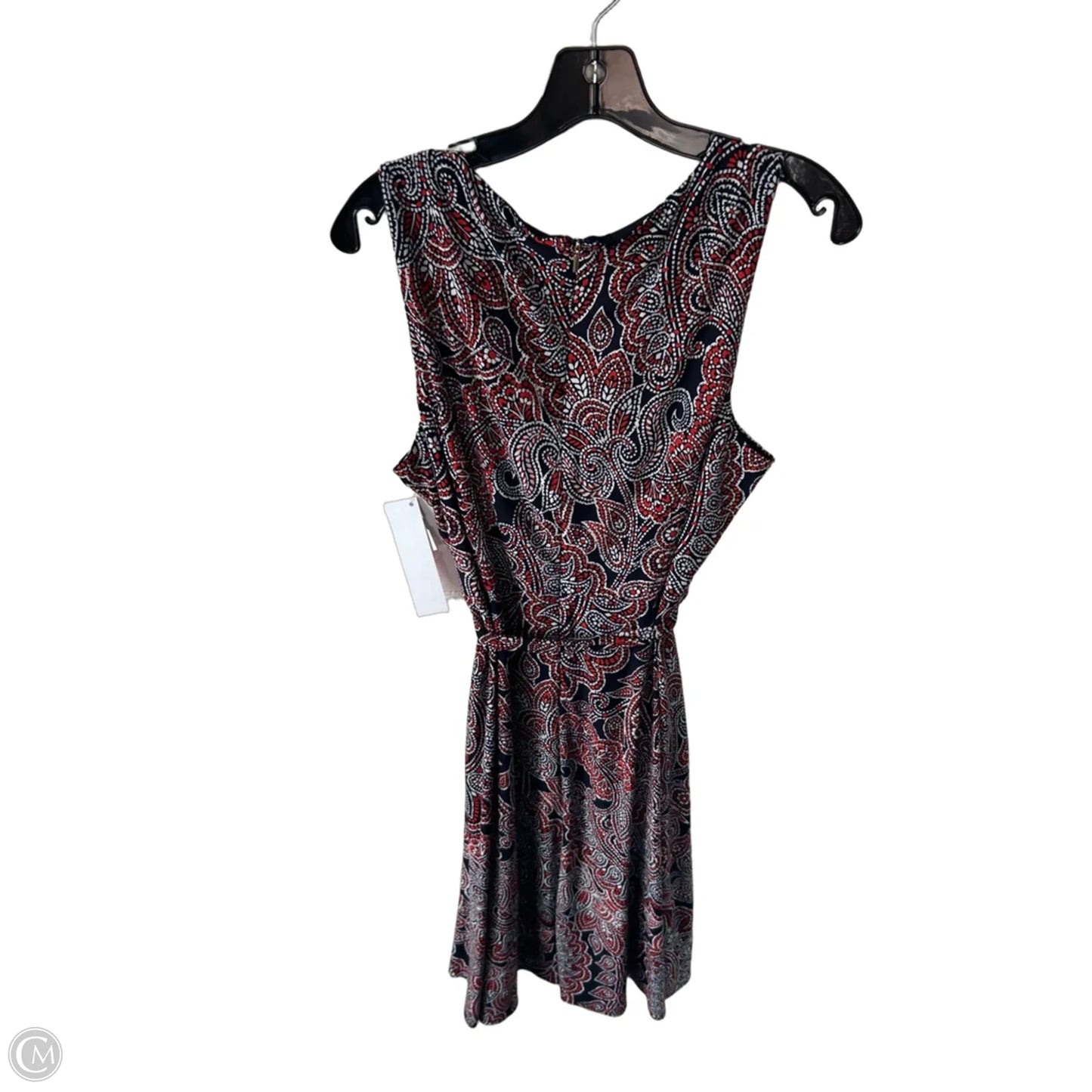 Dress Work By Clothes Mentor In Blue & Red & White, Size: L