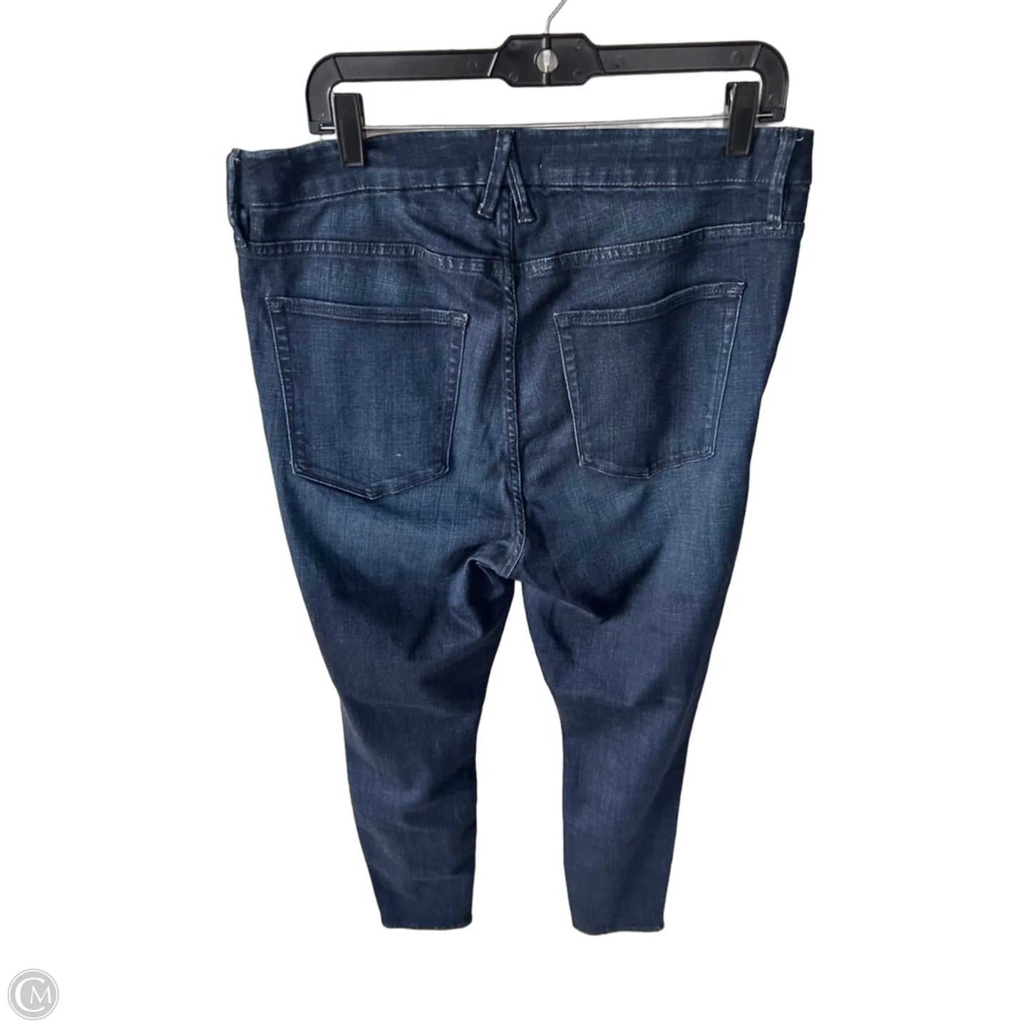 Jeans Skinny By Good American In Blue Denim, Size: 16