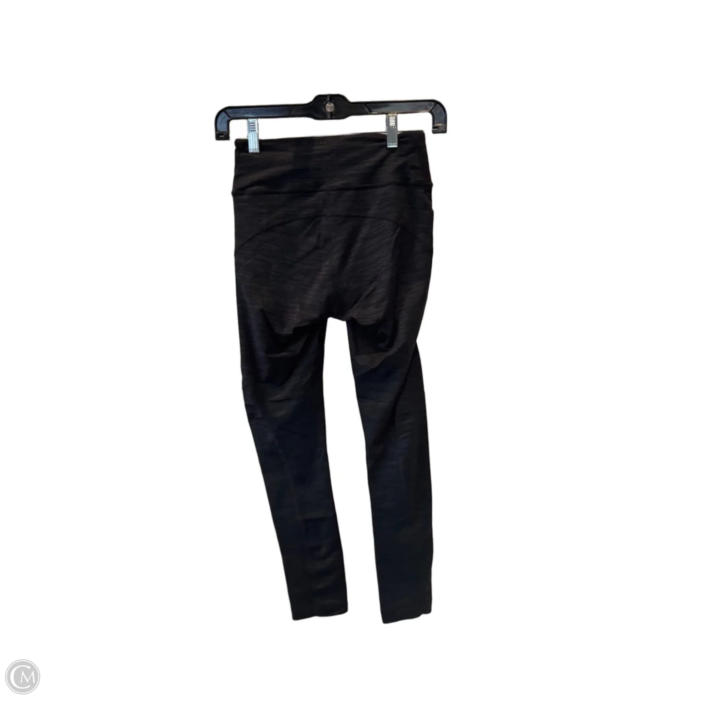 Athletic Leggings By Outdoor Voices In Black & Grey, Size: Xs