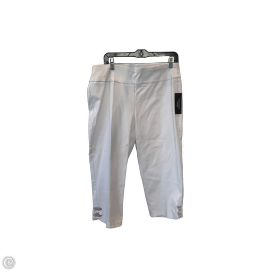 Capris By Clothes Mentor In White, Size: L