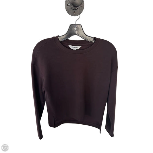 Sweatshirt Crewneck By Spanx In Brown, Size: S