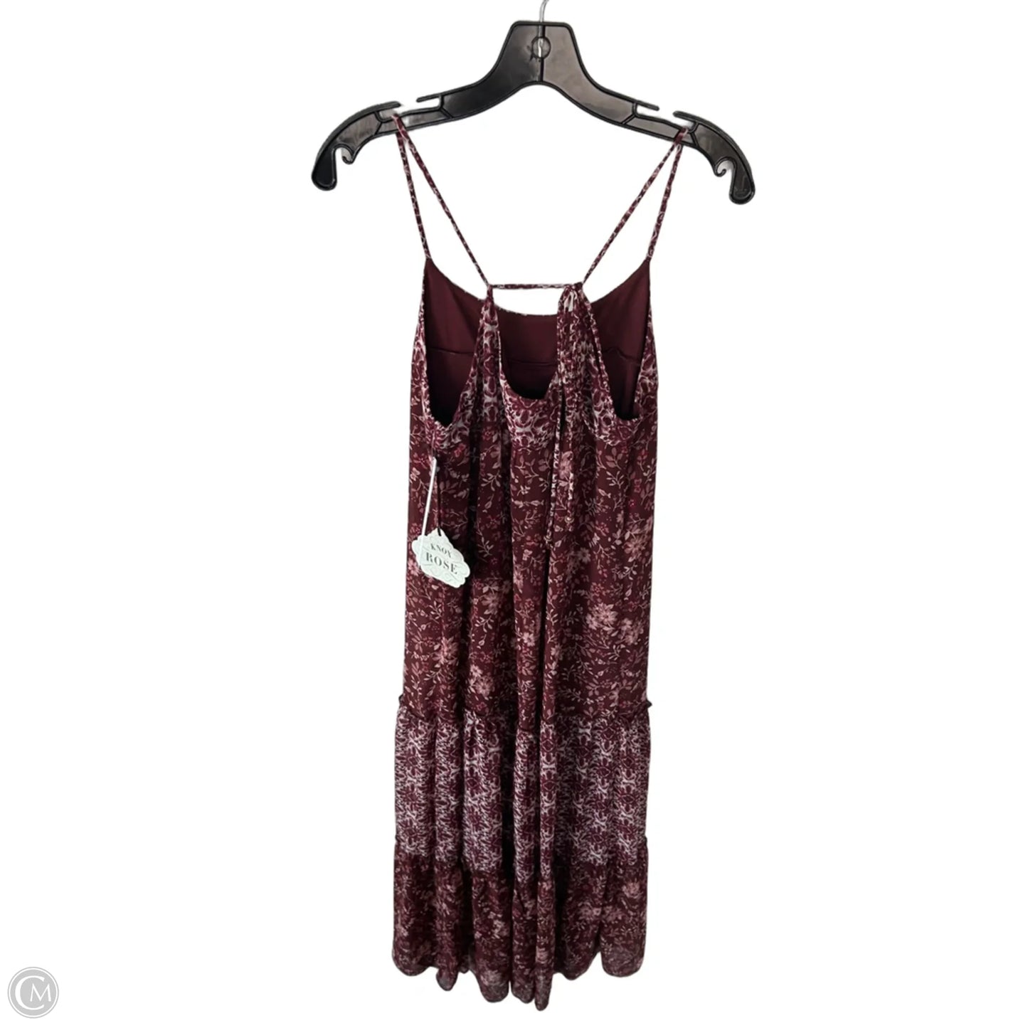 Dress Casual Maxi By Knox Rose In Brown & Purple, Size: S