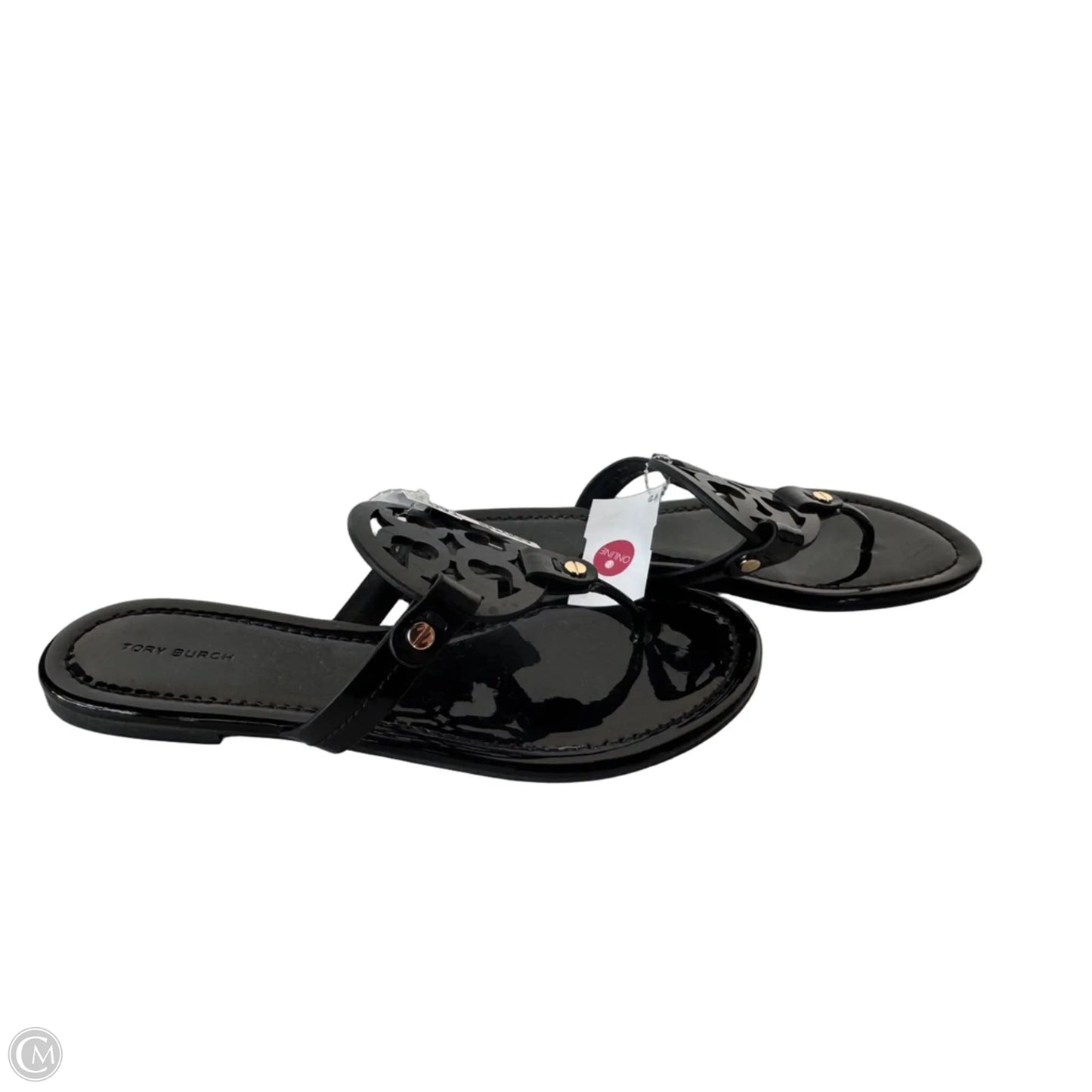 Sandals Designer By Tory Burch In Black, Size: 9.5
