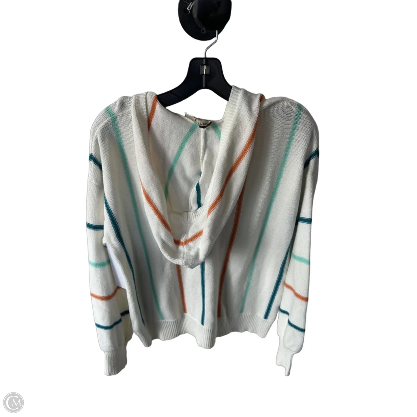 Sweater By Roxy In Blue & White, Size: M