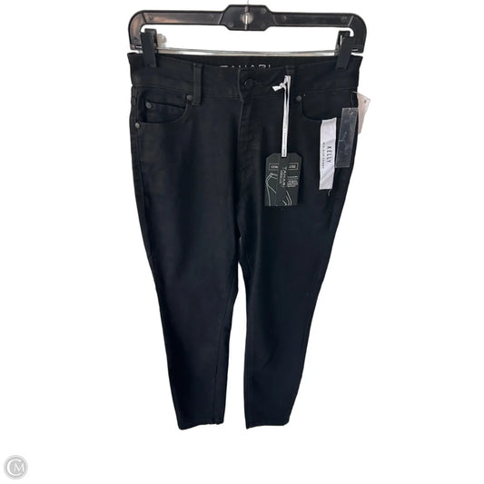 Jeans Skinny By Tahari In Black Denim, Size: 2