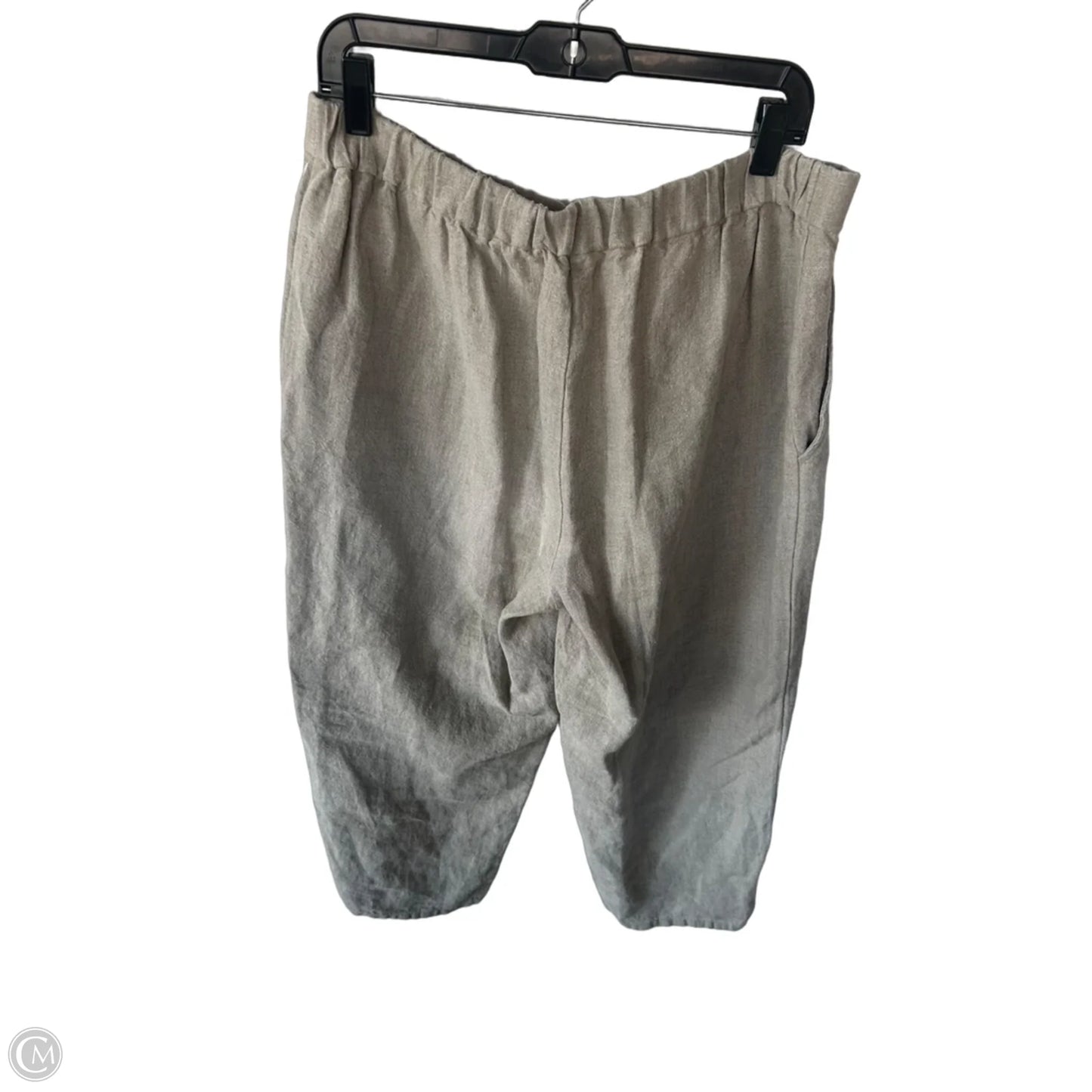 Pants Linen By Eileen Fisher In Tan, Size: L