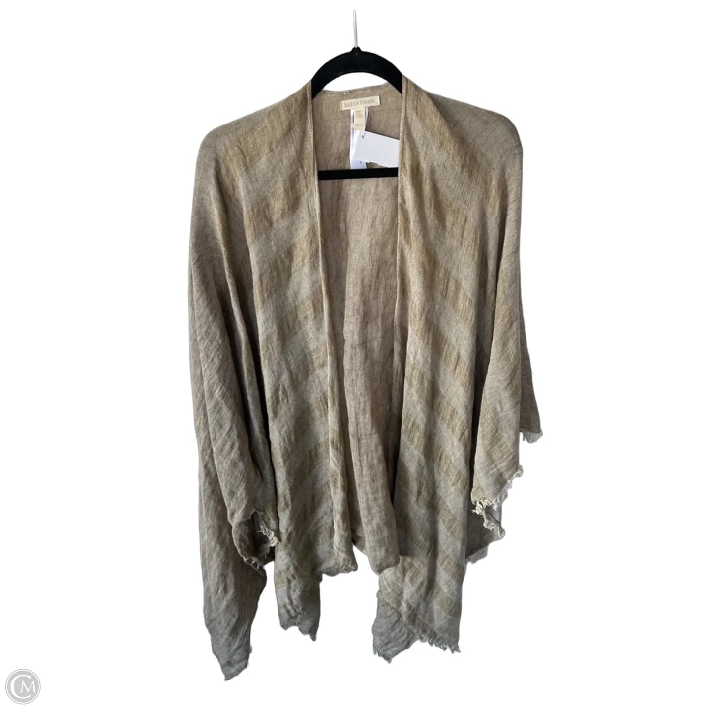 Shawl By Eileen Fisher In Tan, Size: Osfm