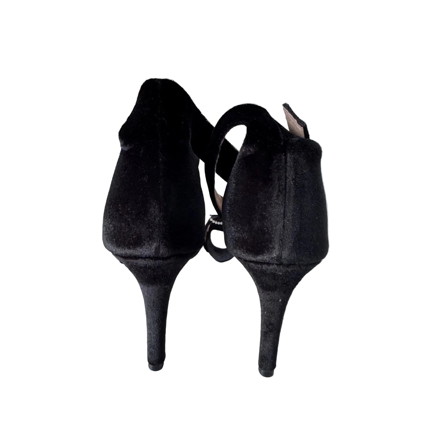 Sandals Heels Stiletto By Halogen In Black, Size: 9