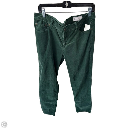 Pants Corduroy By Gap In Green, Size: 14l