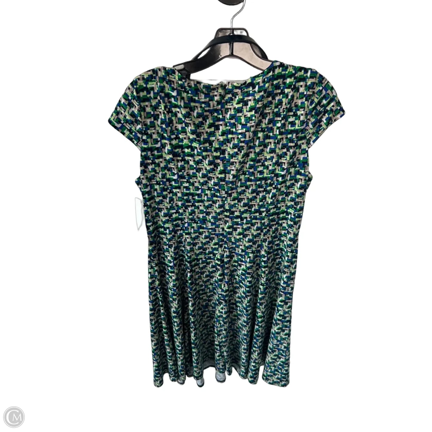 Dress Work By Jessica Howard In Blue & Green, Size: Lp