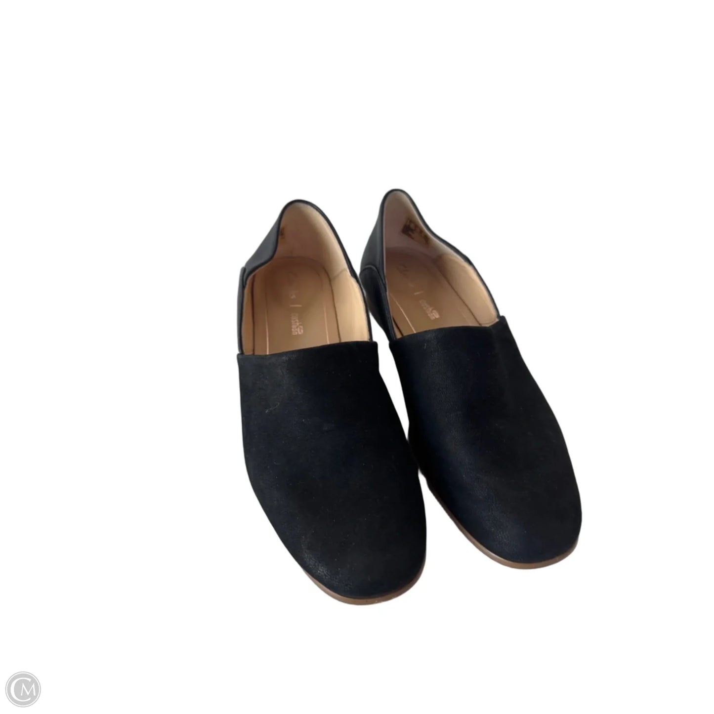 Shoes Flats By Clarks In Black, Size: 7.5