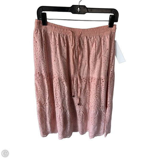 Skirt Midi By Clothes Mentor In Pink, Size: M