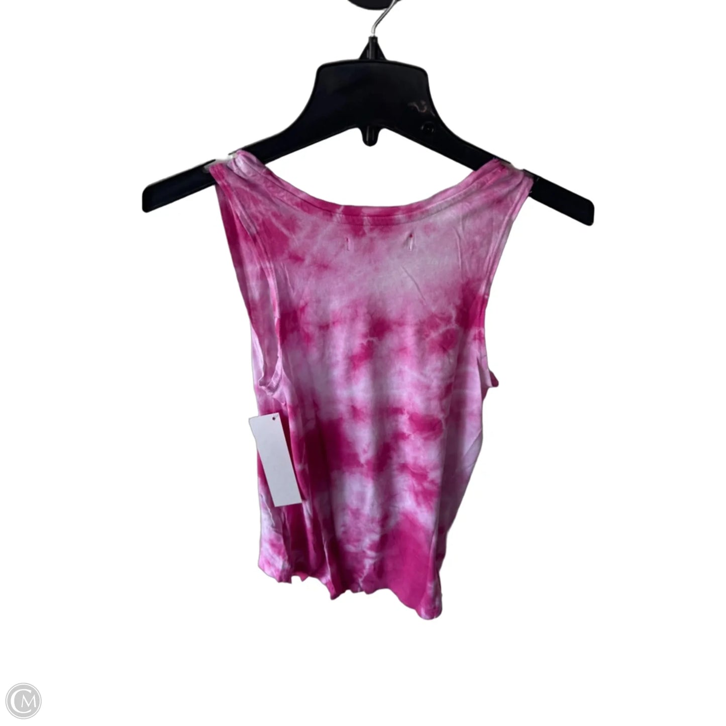 Athletic Tank Top By Spiritual Gangster In Pink & White, Size: Xs