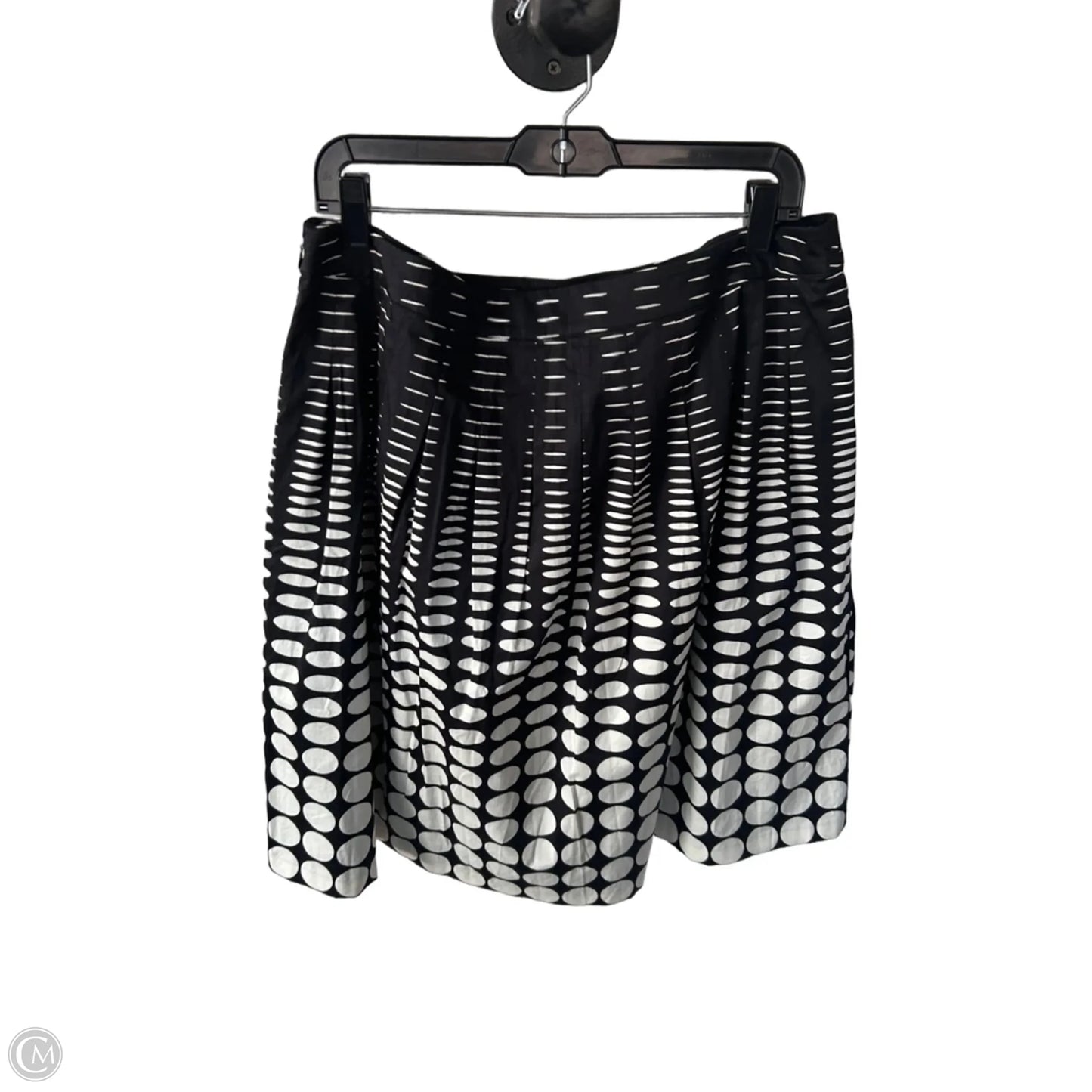Skirt Midi By Talbots In Black & Cream, Size: 16p
