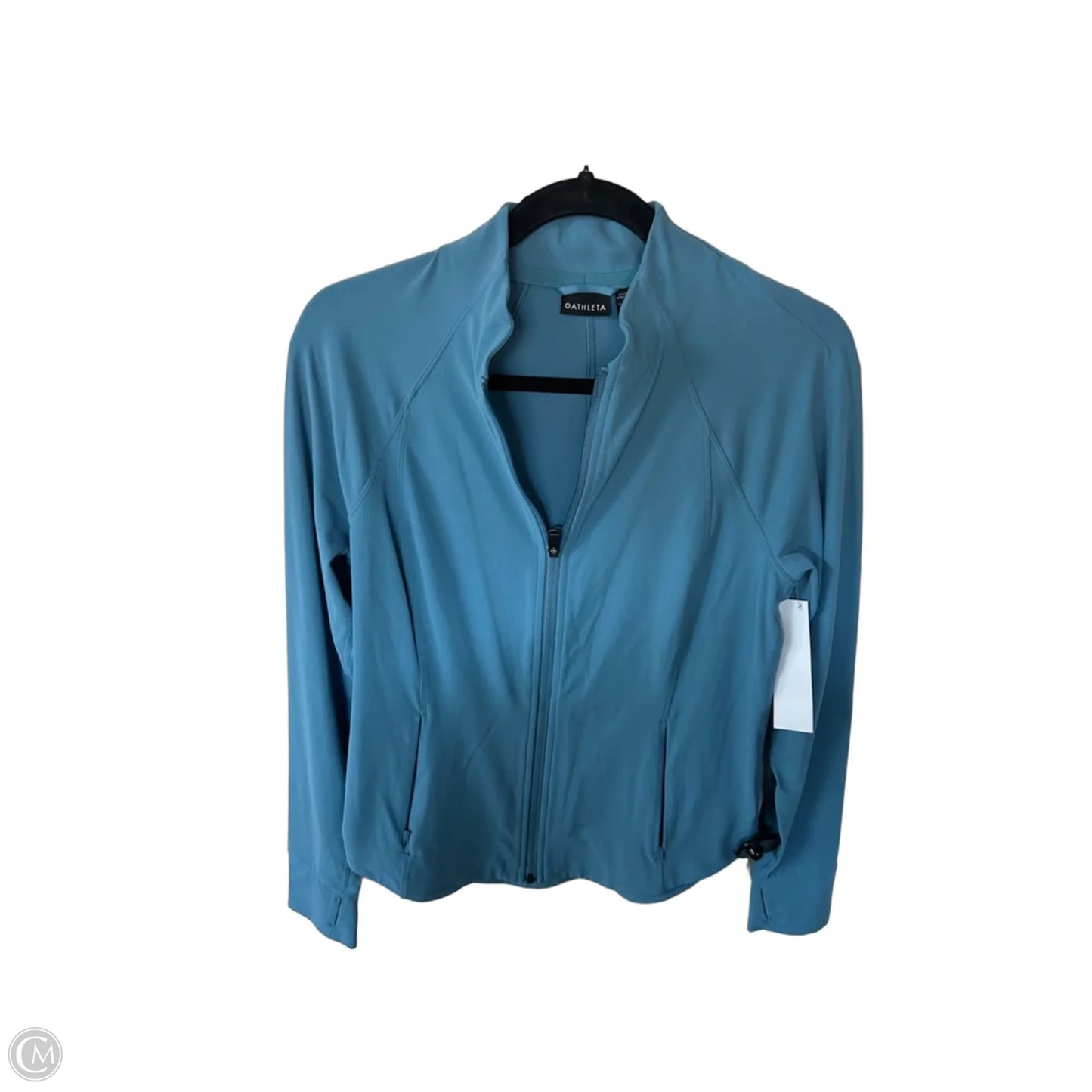 Athletic Jacket By Athleta In Blue, Size: M