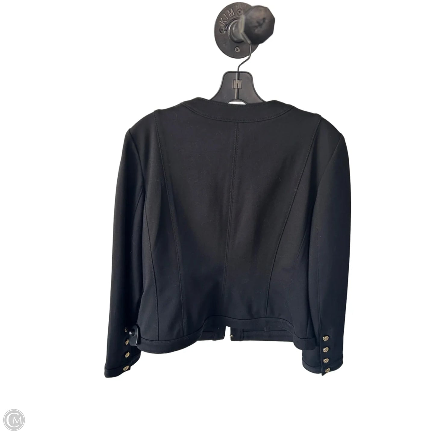 Blazer By White House Black Market In Black & Gold, Size: L