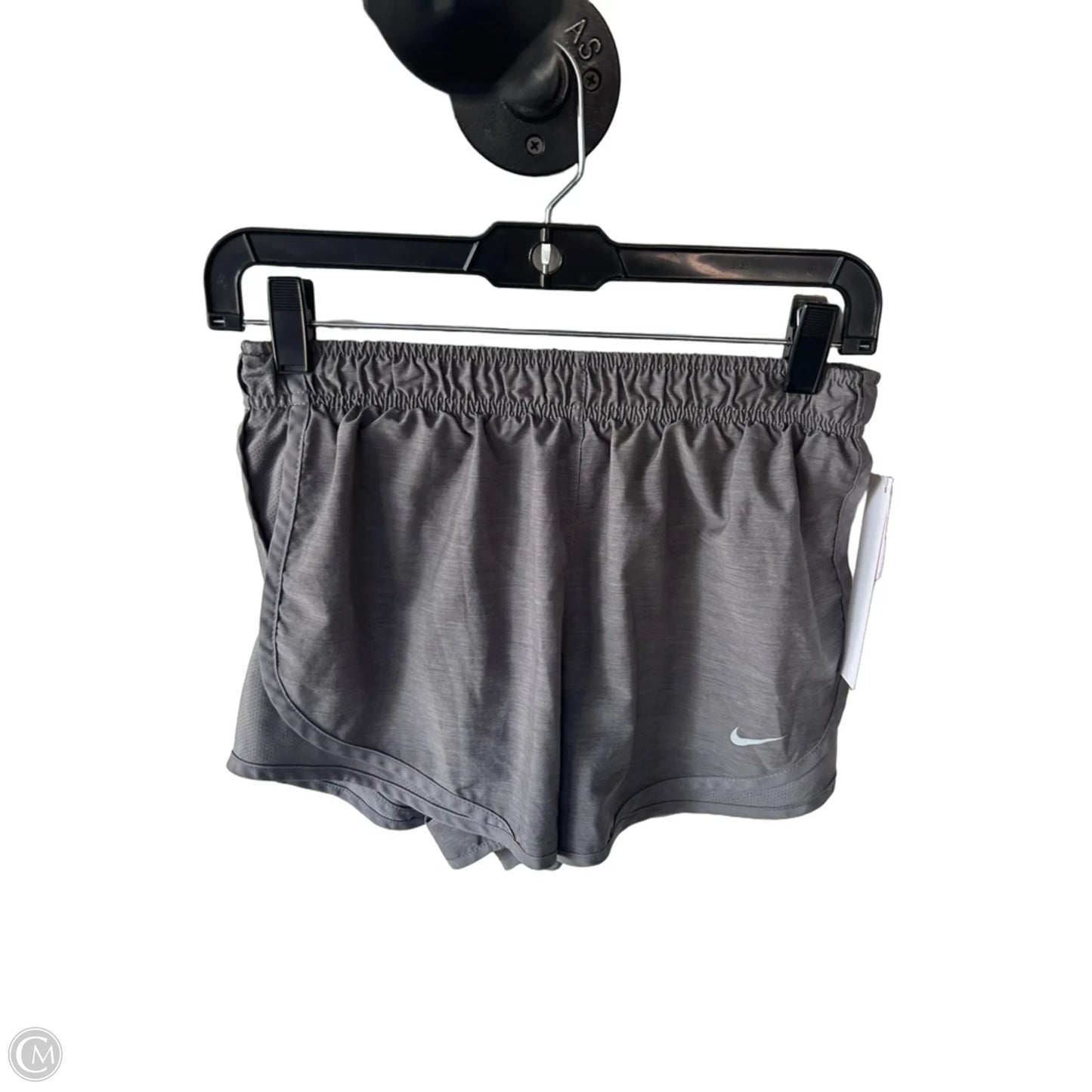 Athletic Shorts By Nike In Grey, Size: M