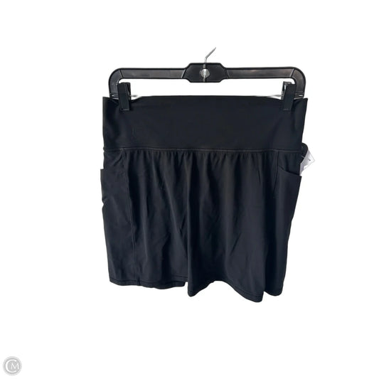 Athletic Skort By Athleta In Black, Size: M