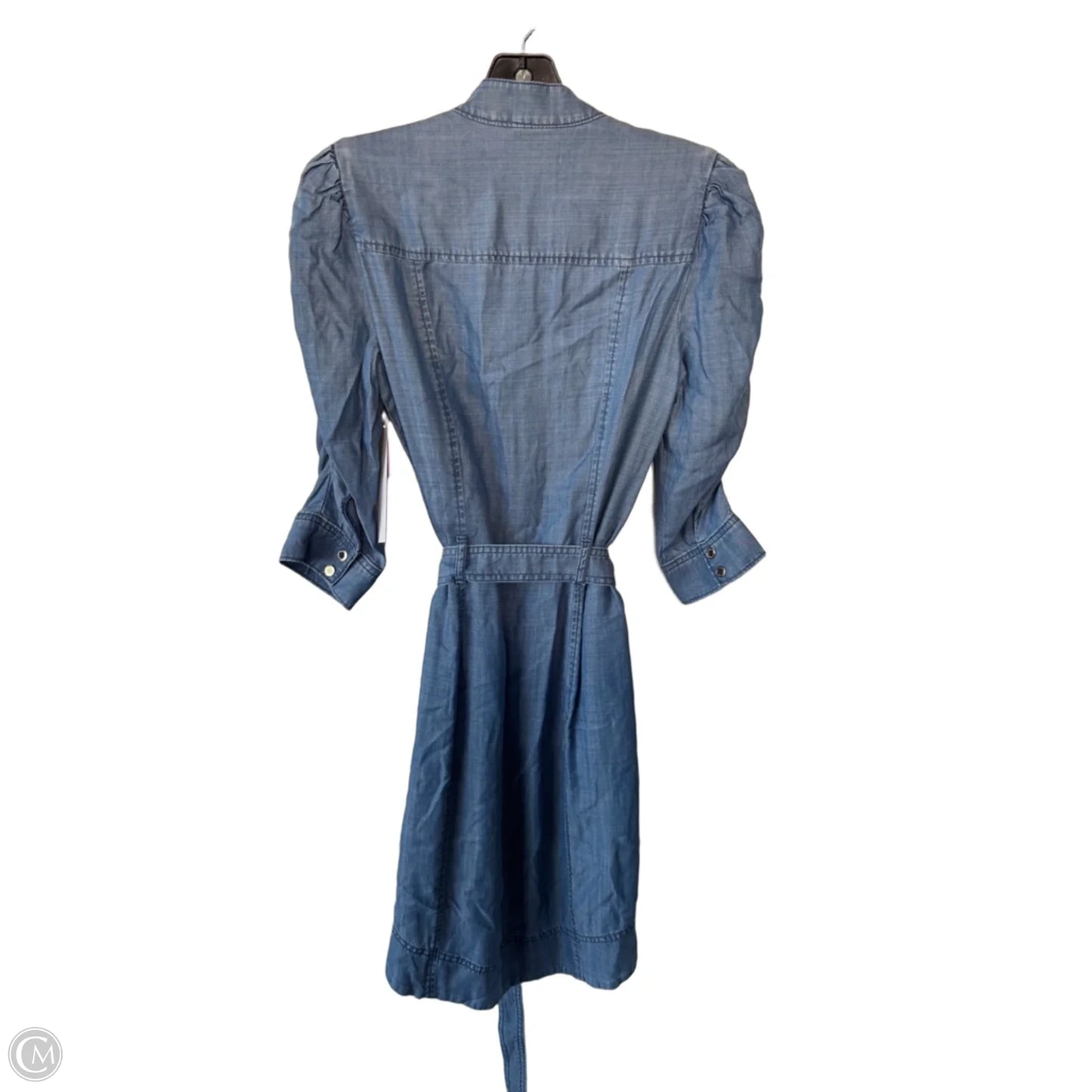 Dress Casual Short By White House Black Market In Blue Denim, Size: Xs