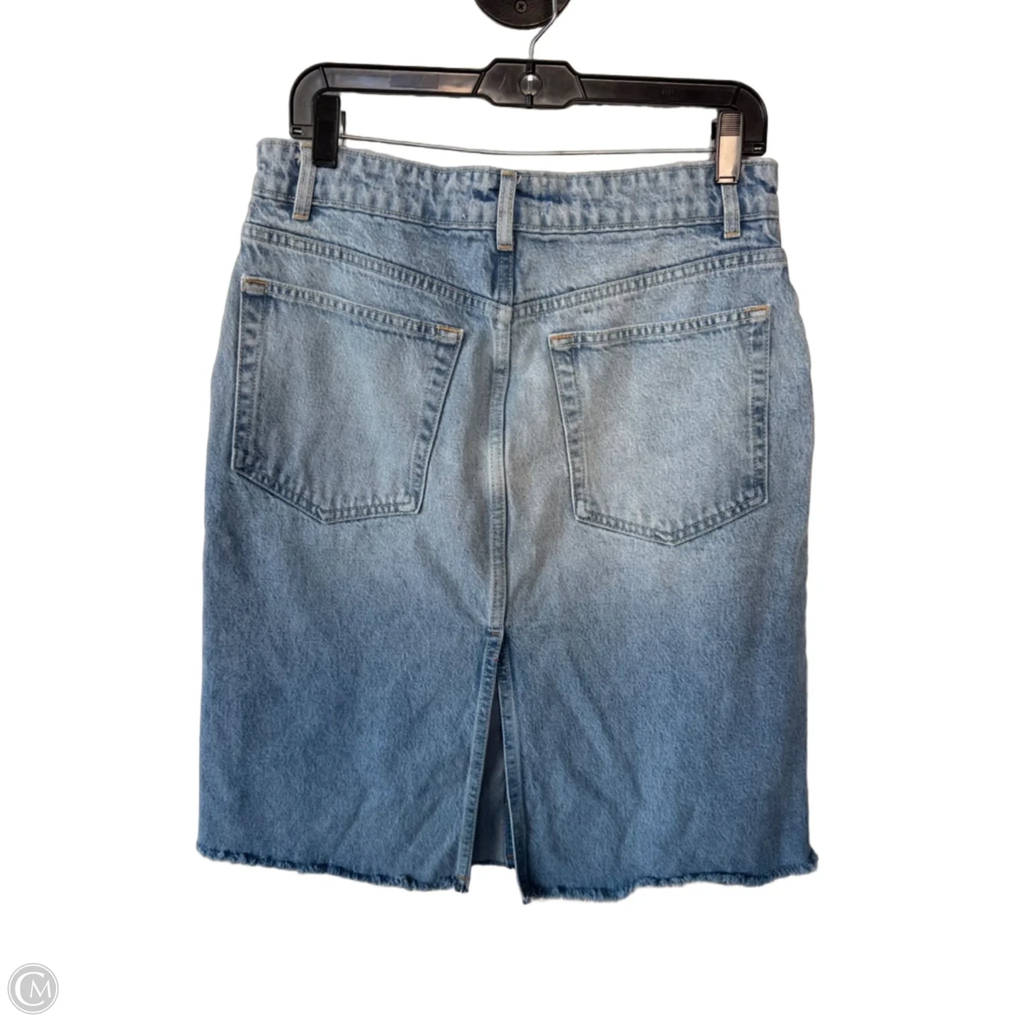 Skirt Midi By Reformation In Blue Denim, Size: 8