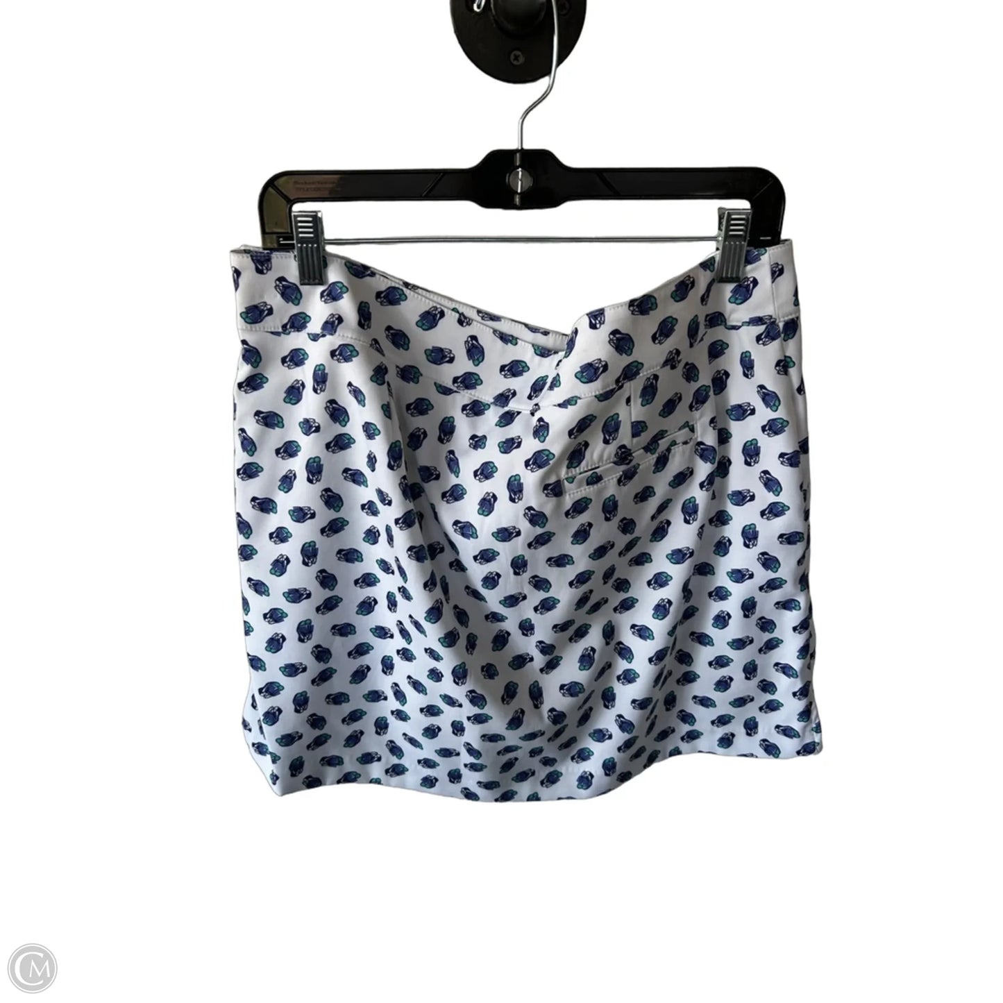 Athletic Skort By Izod In Blue & White, Size: 14