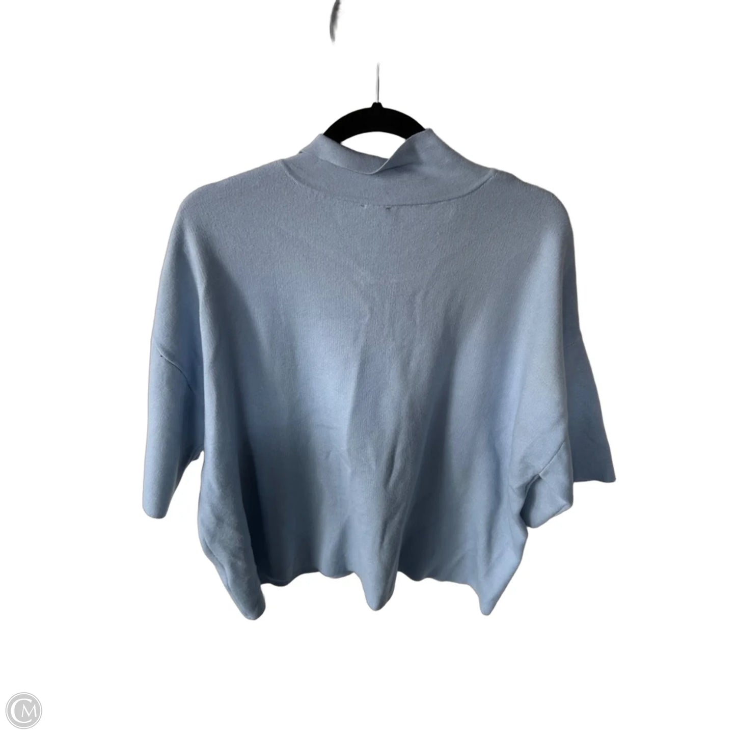 Sweater Short Sleeve By Maeve In Blue, Size: Xl
