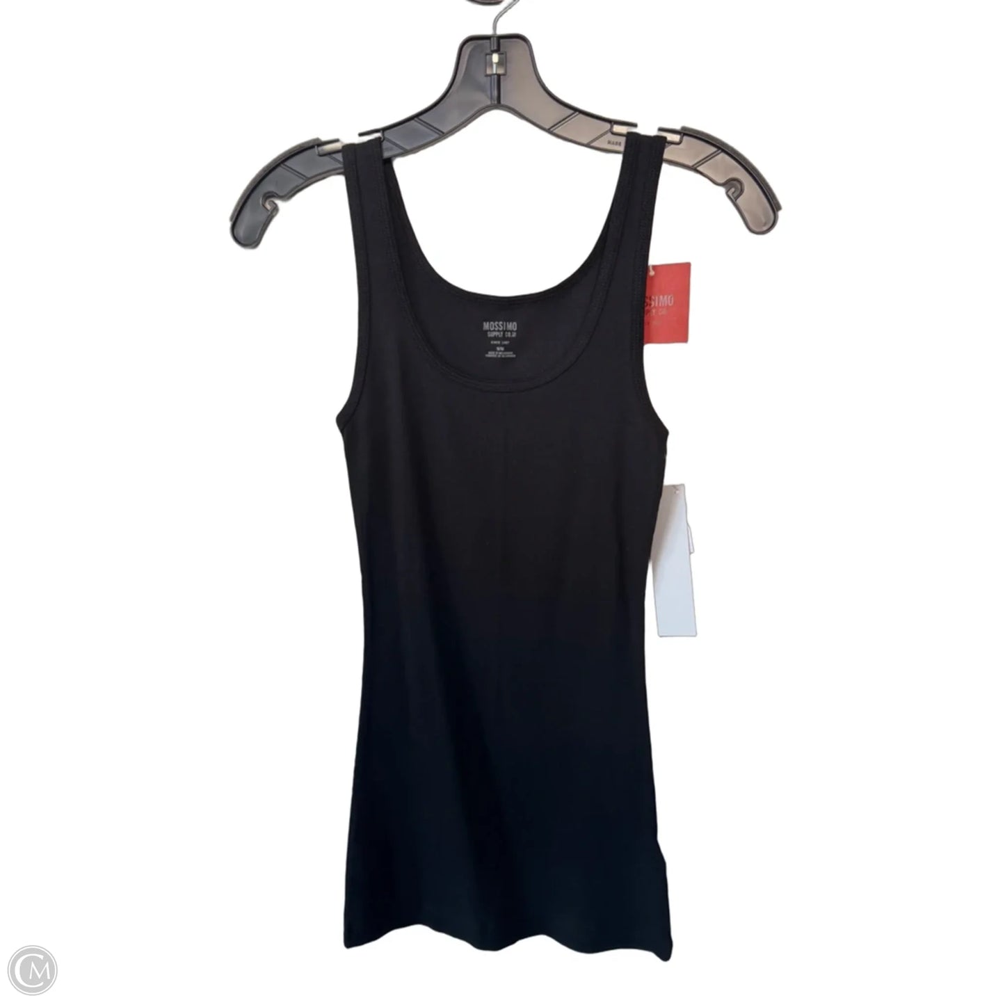 Top Sleeveless Basic By Mossimo In Black, Size: M