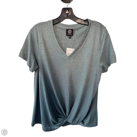 Top Short Sleeve By Bobeau In Blue, Size: M