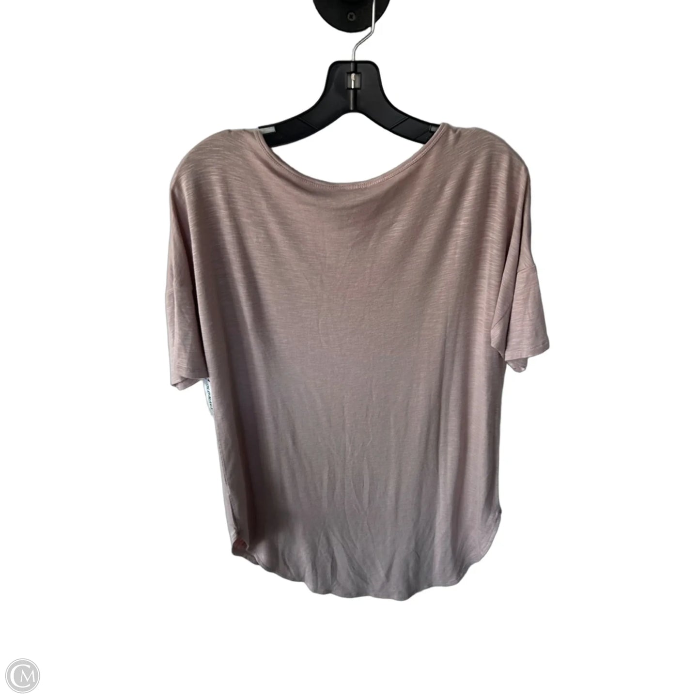 Top Short Sleeve Basic By Old Navy In Pink, Size: M