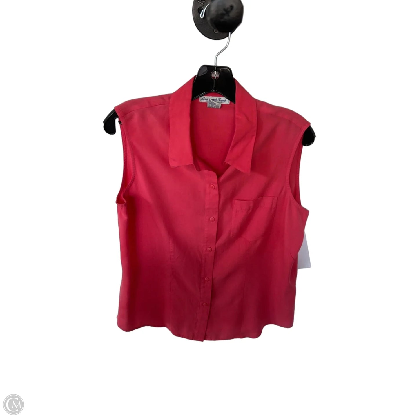Top Sleeveless By Anna And Frank In Pink, Size: L