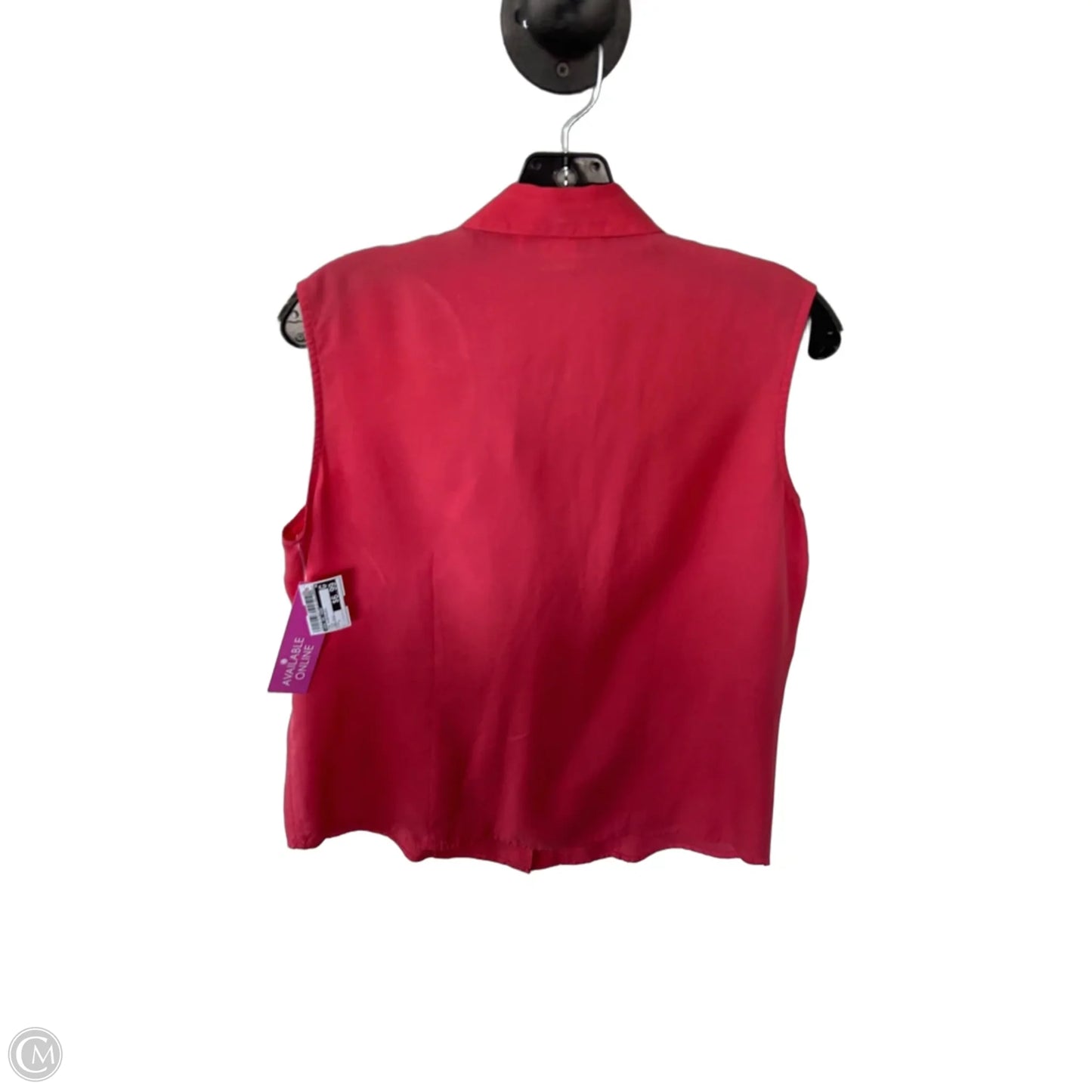 Top Sleeveless By Anna And Frank In Pink, Size: L