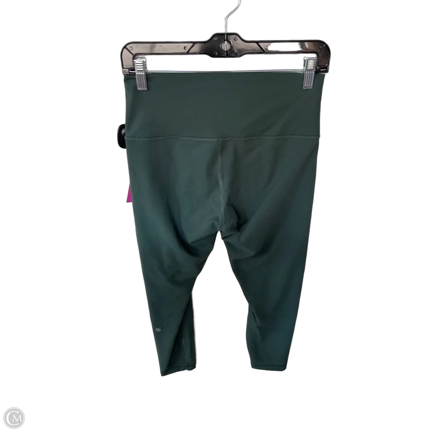 Athletic Leggings By Lululemon In Green, Size: 10
