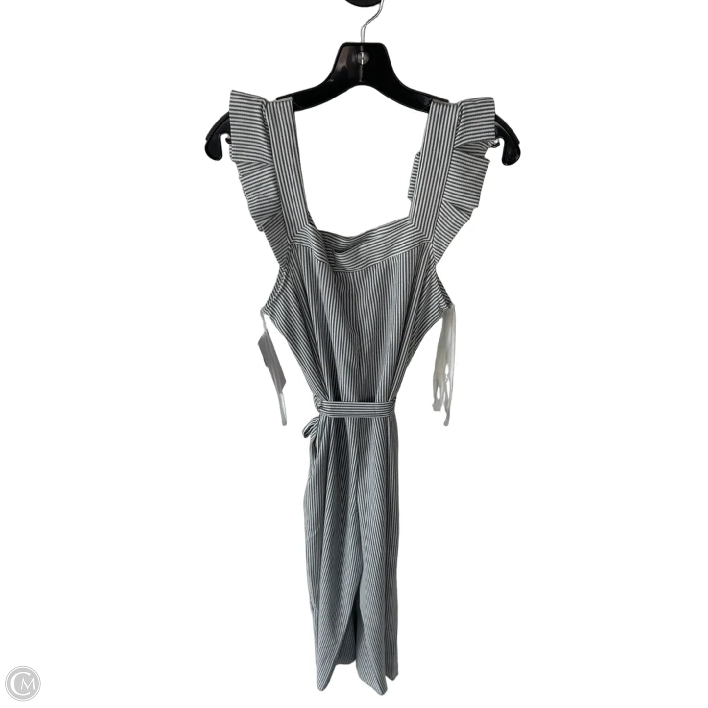 Jumpsuit By Monteau In Grey & White, Size: L