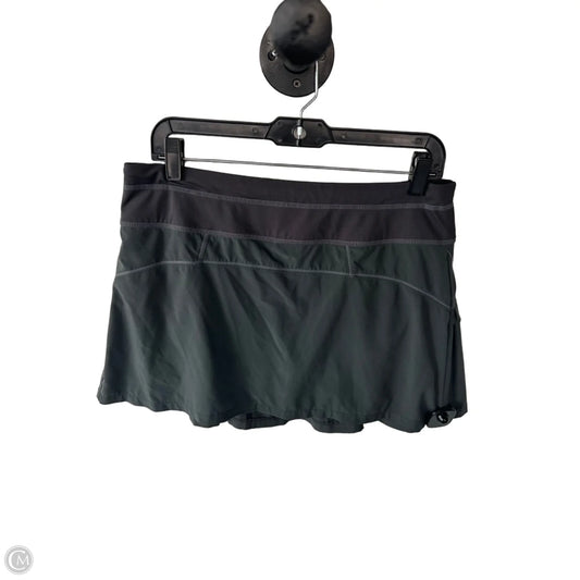 Athletic Skort By Athleta In Grey, Size: M