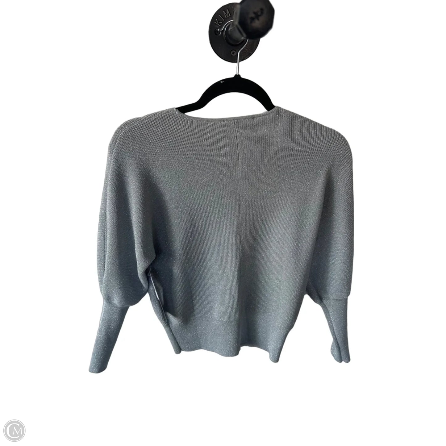 Sweater By Ann Taylor In Grey & Silver, Size: Xsp