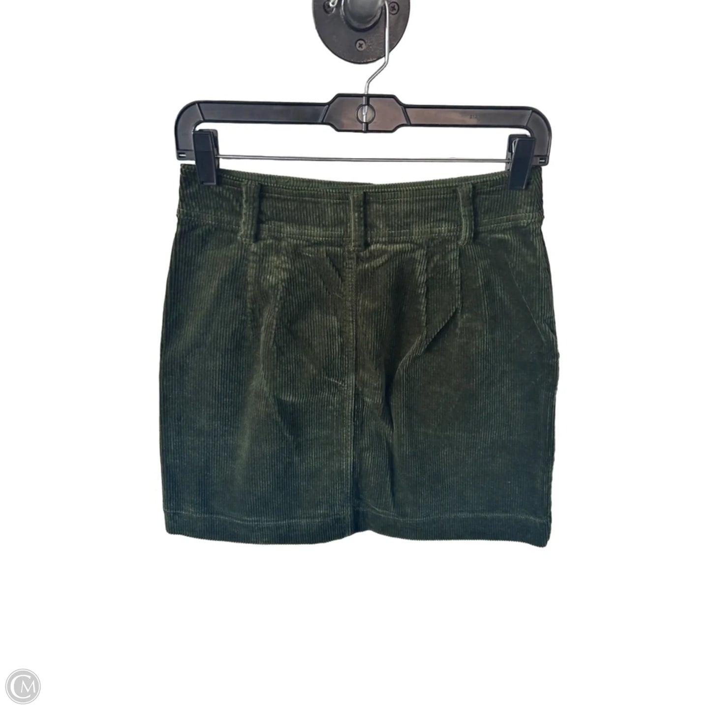 Skirt Mini & Short By Loft In Green, Size: 2p