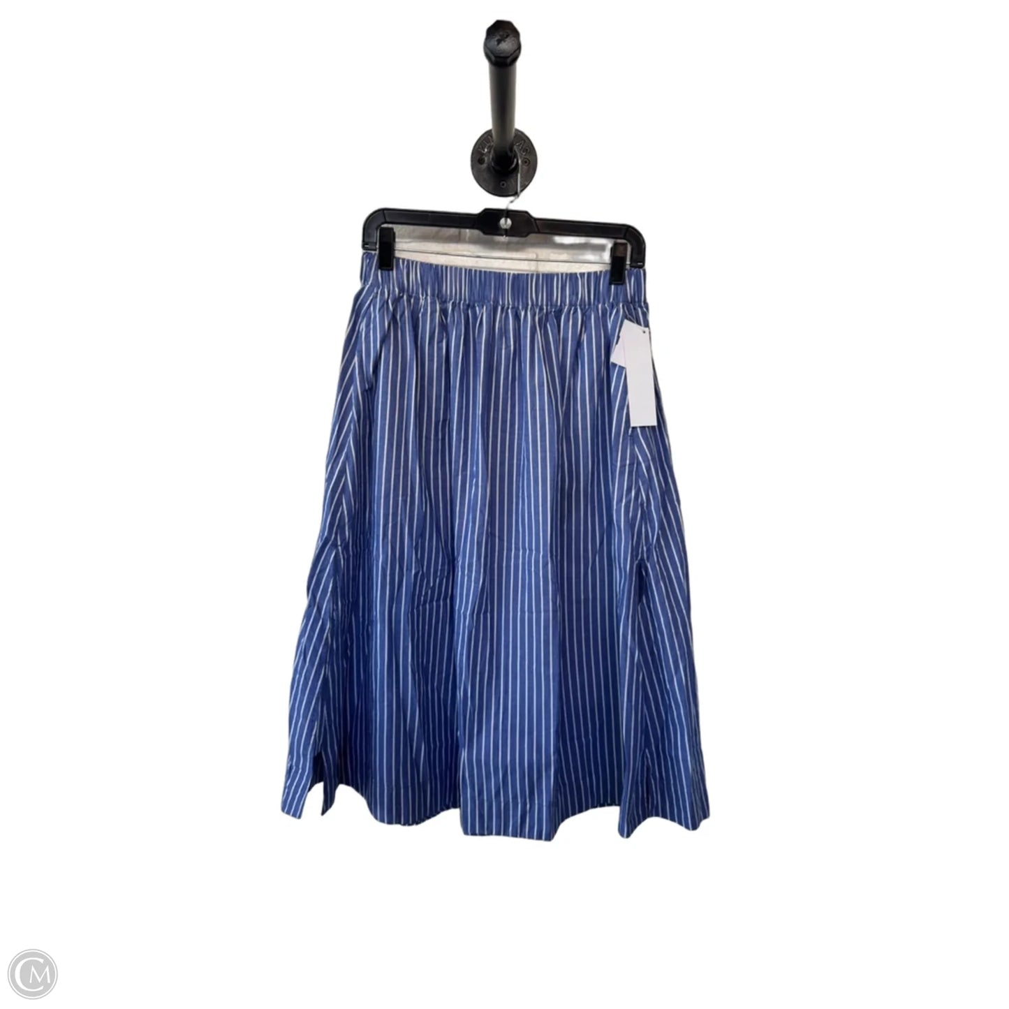 Skirt Midi By Old Navy In Blue & White, Size: Sp