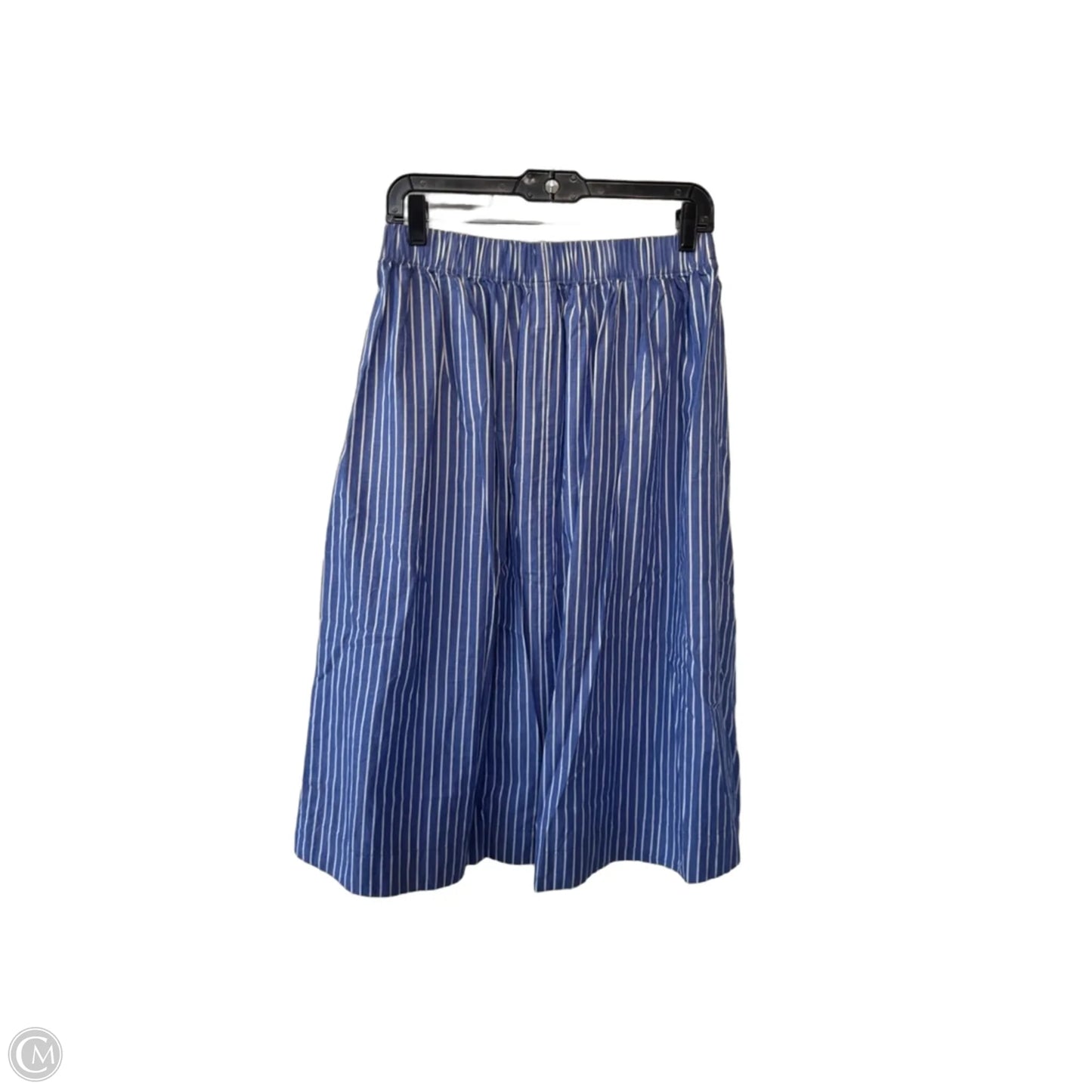 Skirt Midi By Old Navy In Blue & White, Size: Sp