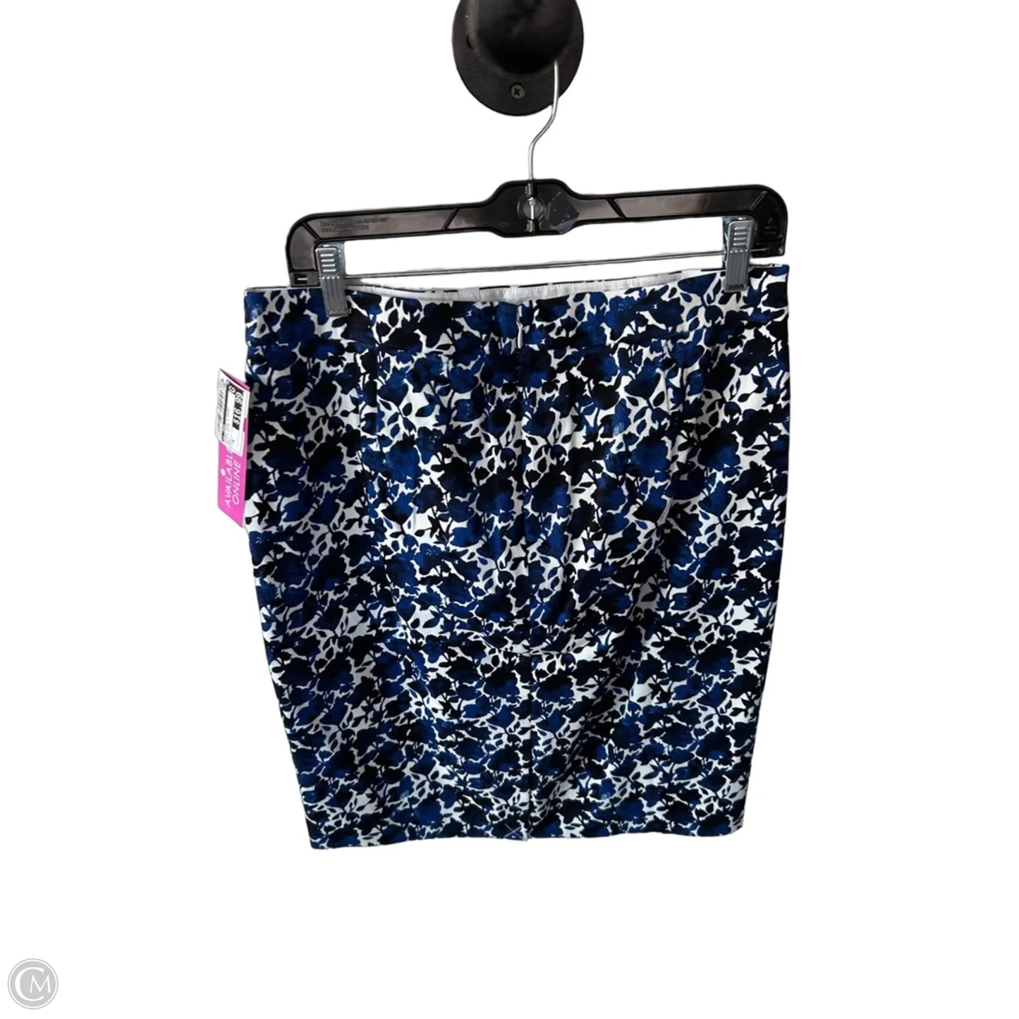 Skirt Mini & Short By J. Crew In Blue & White, Size: 8