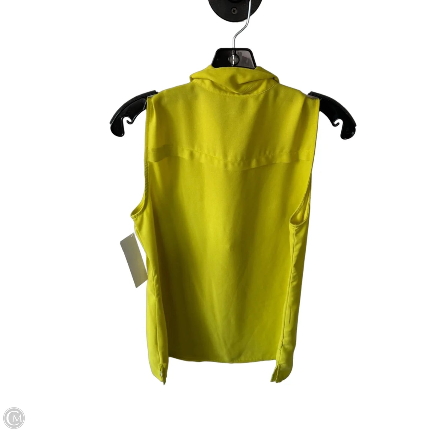 Top Sleeveless By Ann Taylor In Green, Size: S