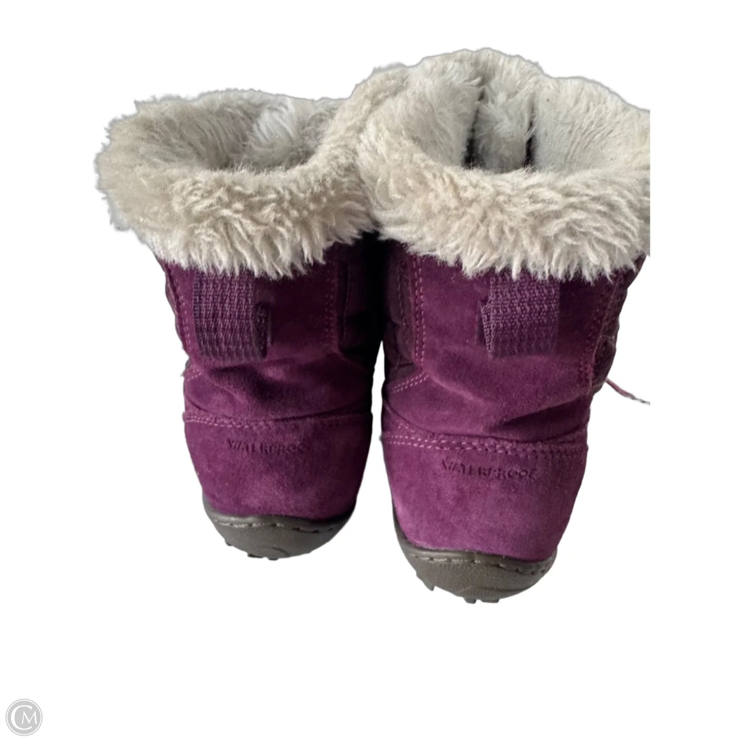Boots Snow By Columbia In Purple, Size: 8