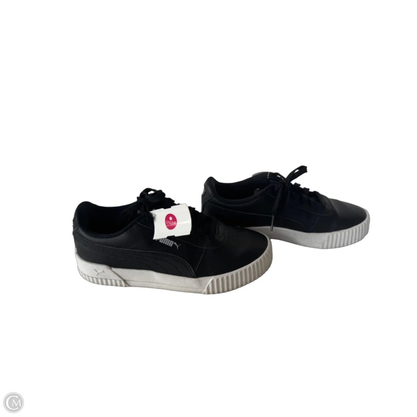 Shoes Sneakers By Puma In Black & White, Size: 7.5