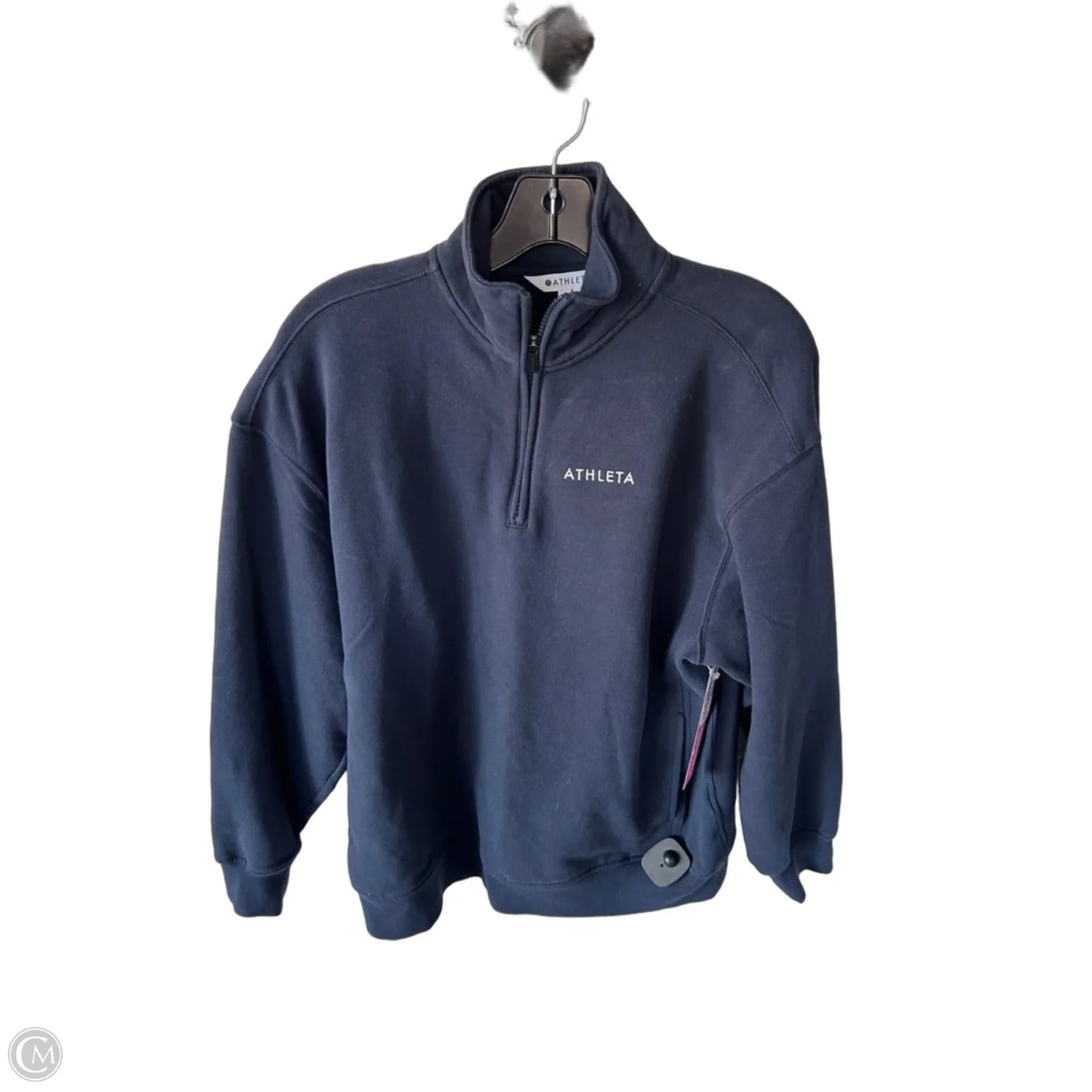 Athletic Sweatshirt Collar By Athleta In Blue, Size: Xs