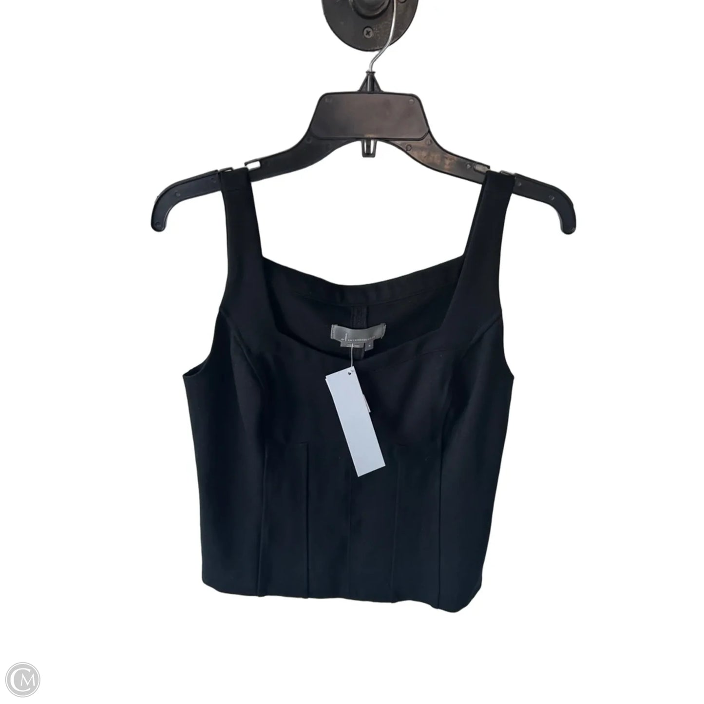 Top Sleeveless By Anthropologie In Black, Size: M