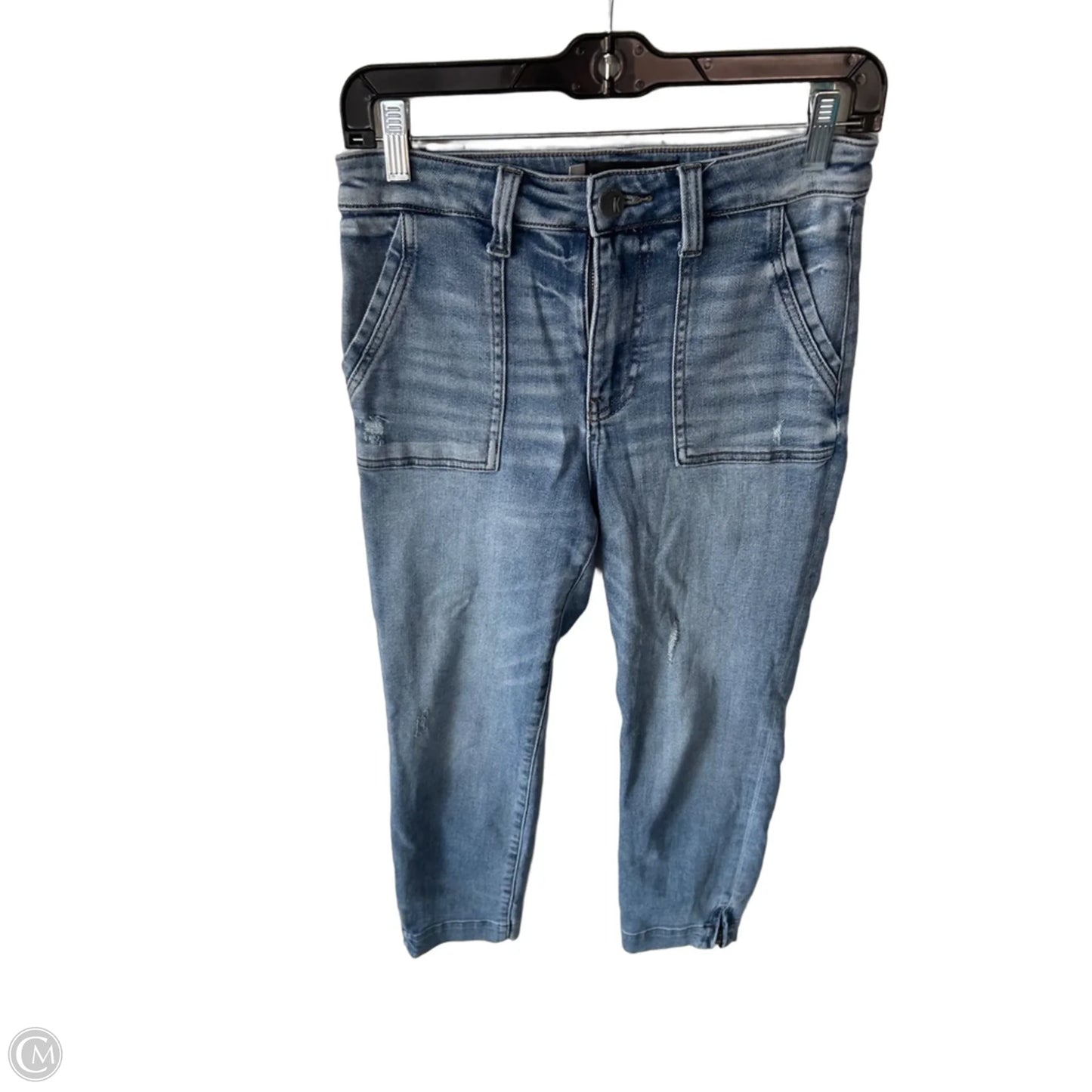 Jeans Straight By Kut In Blue Denim, Size: 2