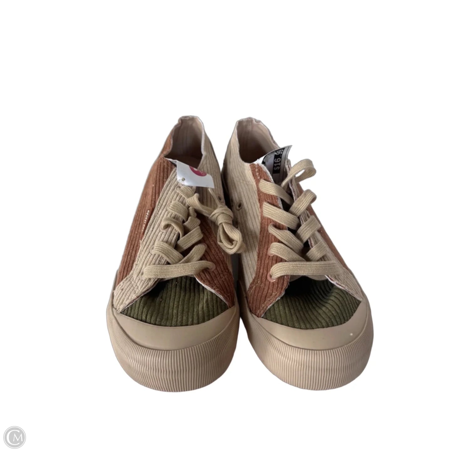 Shoes Sneakers By Rocket Dogs In Brown & Green, Size: 10
