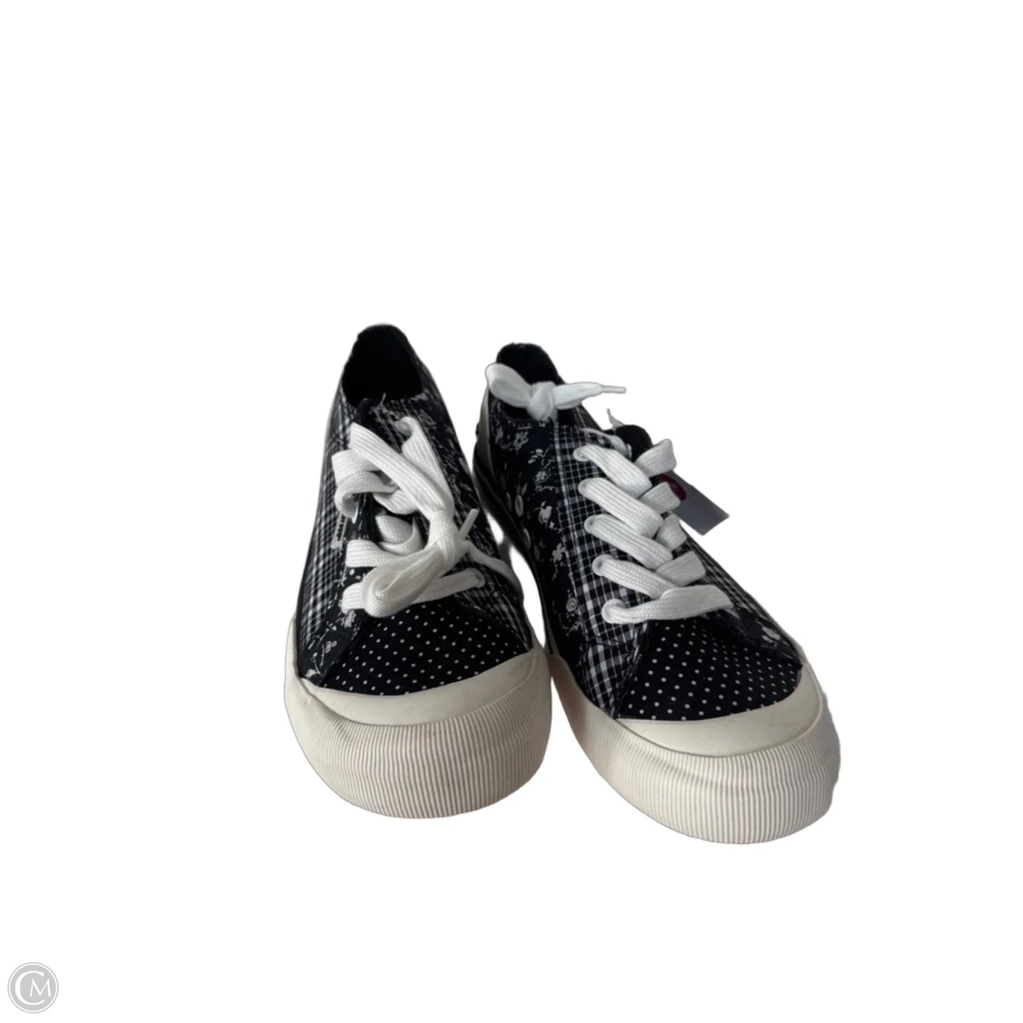 Shoes Sneakers By Rocket Dogs In Black & White, Size: 10