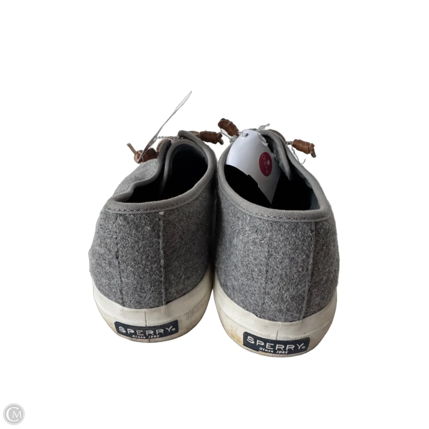 Shoes Sneakers By Sperry In Grey, Size: 10